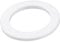 sourcing map PTFE Flat Washers 30mm OD 20mm ID 2mm Thick Flange Gasket, White Pack of 10
