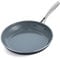 GreenPan Swift Healthy Ceramic Nonstick, 10 Frying Pan Skillet, Stainless Steel Handle, PFAS-Free, Dishwasher Safe, Oven Safe, Black