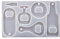 XLKJ Flaschenöffner Korkenzieher DIY Silikonform Epoxidharz Formen Schlüsselbund Silikongussformen Silikonharzform Bier Geschenk Für Männern Vätern Freunden