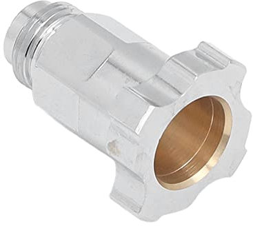 Connecteur de Gobelet de Pulvérition, Joints de Pot de Performances Stables Accessoires de Pistolets Jetables en Acier Inoxyble Kit D'aptateur D'aérographe à Bonne(Filetage extérieur G3/8)