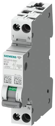 Siemens 5SL60166MC - Disyuntor (2 pines, 16 A)