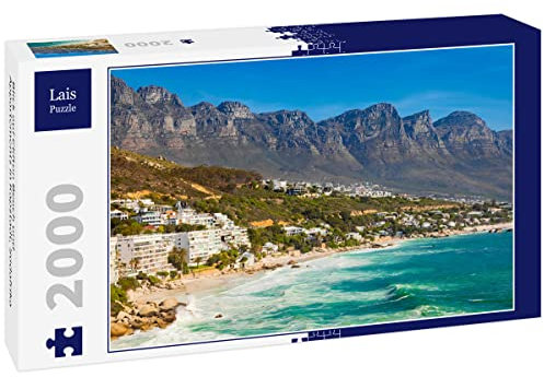 Lais Puzzle Blick auf Clifton Beach und Appartements in Kapstadt, Südafrika 2000 Teile