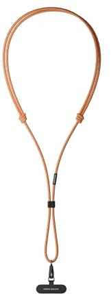 Native Union City Sling – Verstellbarer und abnehmbarer universeller Crossbody-Telefonriemen – Kompatibel mit den meisten Smartphones – Hergestellt aus 100% recyceltem Polyester (Aprikosen Presse)