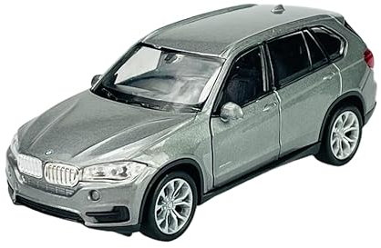 Welly B-M-W X5 F15 SUV Grau Ab 2013 ca 1/34-1/39 Metal Modell Auto Die Cast Neu im Kasten