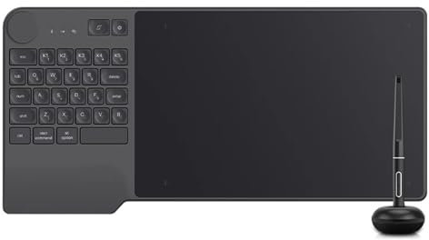 Tablet wireless, il tavolo da disegno del computer può essere collegato al telefono cellulare, 8192 livelli di sensibilità alla pressione, supporto sistema Windows/Mac/Android