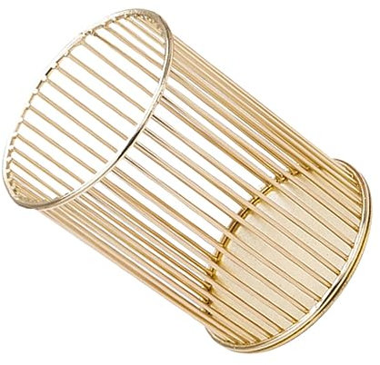 CANIGHT Goldener Stiftehalter Für Schreibtisch Dekorativer Pinsel Organizer Im Nordischen Stil Praktischer Make-up Pinsel Pot Für Badezimmer Und Schminktisch