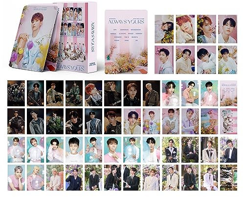ZRHMCJEN Seventeen Always Yours Lomo Karten Seventeen New Album Lomo Karten Seventeen Merch Mini Fotokarten Für Girls Fans
