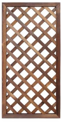 CQCCQ Freistehende dekorative Gartenzäune, Trennwände aus Holz, temporäre Wandtrennung im Freien, for Hinterhofterrasse zu Hause(45x120cm)