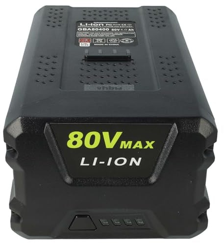 vhbw Akku Ersatz für Stiga BT 80 Li 5.0 | BT 80 Li 4.0 für Rasenmäher Rasentrimmer Elektrosense (4000mAh 80V Li-Ion)