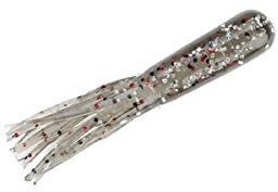 Strike King Unisex-Erwachsene BT2.75-30 Bitsy Tube, Blk Angelköder, Smoke Red & Black FLK, 2.75-Inch