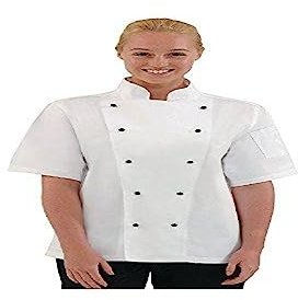 Whites Chicago Short Sleeve - Size S | Commercial kitchen apparel suited for professional catering environments, offering durable wear during busy shifts.