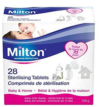 Comprimés Stérilisants Milton - 28 Pack - Lot De 2