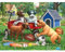 Bits and Pieces - 1000 Piece Jigsaw Puzzle for Adults - Sporty Pup Pals - 1000 pc Puppies Playing Sports Jigsaw by Artist Liz Goodrick-Dillon