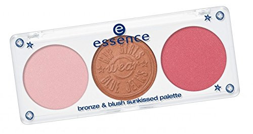 Essence Hip Girls wear blue jeans bronze & blush sunkissed palette Nr. 01 sunkissed, what else?! Inhalt: 7g Palette für frische und gebräunte Akzente im Gesicht.