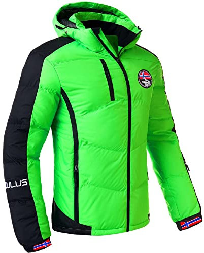Nebulus Herren Skijacke Skibrök, grün, M