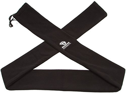 Bearpaw 70186-006 Schutzhülle Bogenhülle Lang Fleece schwarz
