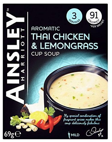 Ainsley Harriott Thai Chicken Lemon Grass Cup Soup 3 Pack 69G