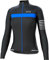 FDX Womens All Day Cycling Jersey Long Sleeve Top Thermal MTB Winter Jackets (Black/Blue, Medium)