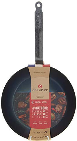 De Buyer, SARTÉN LIONESA DE HIERRO AZUL ø24 Y 2MM DE ESPESOR--5400.24