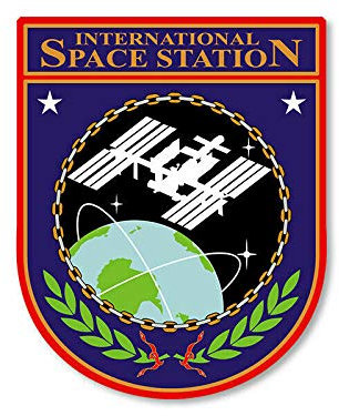 Sticker-Designs 10cm! Klebe-Folie Wetterfest Made-IN-Germany ISS INTERNATIONAL Space Station NASA UV&Waschanlagenfest Auto-Aufkleber Profi-Qualität! F2025