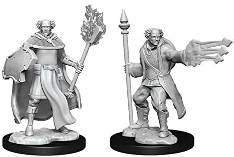 D&D Nolzur's Marvelous Miniatures - Multiclass Cleric + Wizard Male (6 Units)