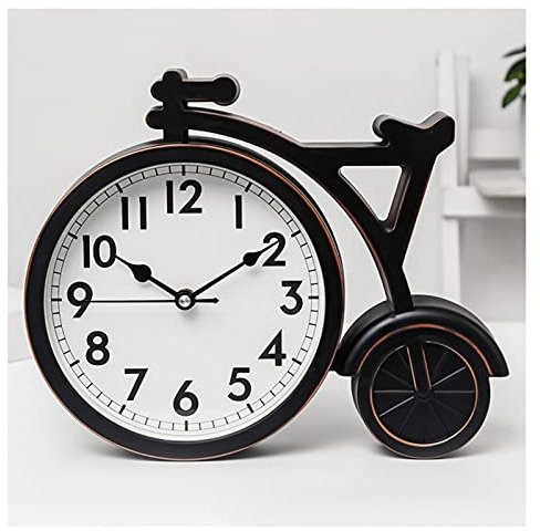 liangzishop Reloj de Mesa Reloj de Mesa Sala de Estar Mute HOGAR SECTORIO Grande Reloj de Escritorio Péndulo Reloj Nórdico Dormitorio Personalidad Adornos de Reloj Reloj Sobremesa (Color : B)