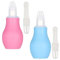 AKlamater Nasensauger für Babys, Nasensauger für Neugeborene, Nasensauger, Baby-Nasensauger, Baby-Nasenreiniger, Schleimentfernung für Neugeborene (rosa + blau), 2 Stück