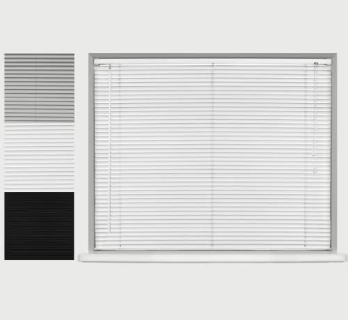 Aluminium Venetian Blind White 180cm x 150cm
