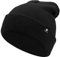 urban ace | Kinder Mütze, Haube | 100% Baumwolle | weich & leicht | Frühling, Herbst, Winter | Jungen, Mädchen | weicher Stoff, dicht | optimale Passform, lang o. kurz tragbar (Black)