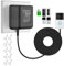 Türklingel Transformatoren 24 V/500mA, Doorbell Netzteil Adapter für Video Türklingel, Ring Netzteil Video-Türklingel Transformator, kompatibel mit Ring, Eufy, Arlo, Nest Video-Türklingeln (8M)