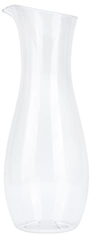 Acryl Transparente Säfte Flasche Glas Karaffe Getränkebehälter Klarglas Krug Für Bar Zuhause Kaltes Wasser Säfte Milch Eistee Limonade Wein(1450cc)