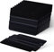 FOSHIO 10Stück Rakel Set Filzrakel mit Filzkante Filzrakel zur Verklebung von Folie Wandtattoo,Fensterfolie Tönungsfolie Rakel für Auto Schwarz Rakel,10cmx7.5cm