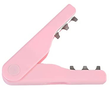 VVGAOGES Rosen Dornentferner,Rose Thorn Stripper,Rosenentfernungswerkzeug, Garten Florist Werkzeug für Gärtnerei Blumenarrangement (V3-Pink)