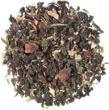 TEA SHOP - Té Oolong (azul) Spicy Strawberry 100g - 50 Tazas - Formato a Granel - En Hojas - Con Toque de Fresa - Detox y Digestivo