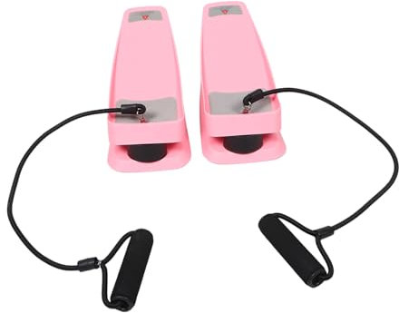 SUPVOX 1 Paire Pas à Pas Mini-Stepper Mini Stepper Pliable Stepper Portable Marcheur à Pied étape d'exercice équipement d'exercice de la Cuisse Marche d'escalier Monte-escalier Abdos Rose