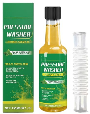 Krmoau Pressure Washer Pump Saver, Advanced Rust Protection, Reduces Mineral Deposits, Pressure Washer Water Pump Lubricant, Pressure Washer Winterproof Solution for Studio, School