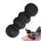 Back Foam Roller Trigger Point Leg Roller Rod High Hardness Wave Design Muscle Recovery Stick for Balance Training