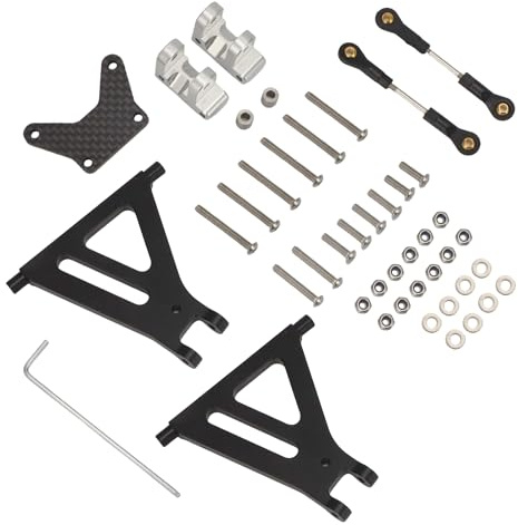 Alpha Rider Front Suspension Kit for Tamiya Lunchbox CW-01 | RC Car Upgrade Parts, Improves Steering Stability