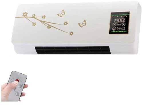 Aire acondicionado mini split 2 en 1 (frío y calor), súper silencioso, de pared, con control remoto, ideal para el hogar, la oficina o el dormitorio.