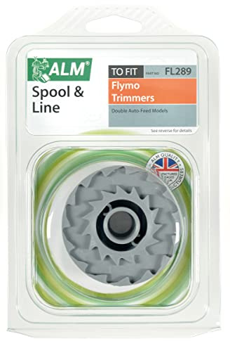 ALM ALMFL289 Strimmer Spool & Line, Grey, 12 x 18.5 x 3cm
