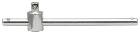 KS Tools 918.3845 CHROMEplus Impugnatura a T con Leva Scorrevole, 160 mm, 3/8