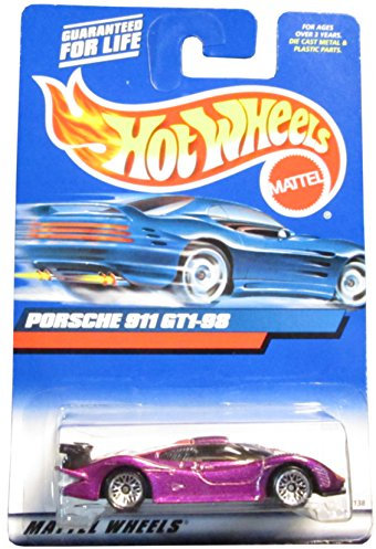 Hot Wheels Porsche 911 GT1-98 viola metallizzato 1:64