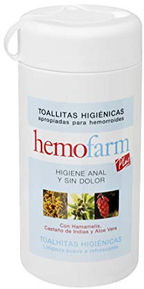 HEMOFARM BOT PLUS 60 WIPES