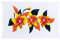 Ciffre Sarong Pareo Wickelrock Dhoti Lunghi Tuch Strandtuch Blume Weiß Bunt Wickeltuch