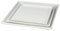 Borella Casalinghi Kent Piatto Quadro, Ceramica, Bianco