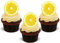 JPS Fetta di Limone (Ottimo per I Cupcakes al Limone) 12 Decorazioni Commestibili per Torte-Lemon Slice (Great for on Lemon Cupcakes!) 12 Edible Standup Premium Wafer Cake Toppers