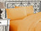 Elegant Comfort Luxuriöses 1500 Premium-Bettwäsche-Set aus Mikrofaser in Hotelqualität, dreireihig, Bestickt, weichste 4-teilges Bettlaken-Set, Knitter- und lichtbeständig, Full, Kamel-Gold