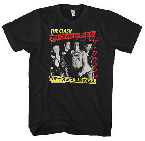 Rock Off Rock Off Terminal Clash (The): Kanji (T-Shirt Unisex Tg. S) Merchandising Ufficiale