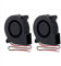 GDSTIME 5015 Blower Fan 24V 50mm Turbo Blower Cooling Fan 50 x 15mm 2-Pin 3D Printer Brushless Case Fans for Mini Heatsink Aromatherapy Machine Humidifier(Pack of 2)
