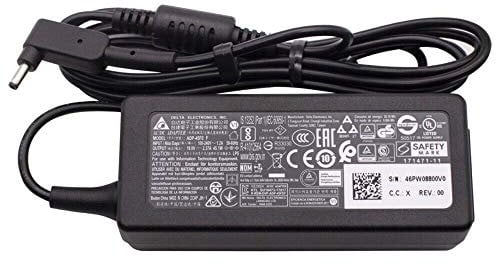 Delta Compatible with Acer Chromebook 11 14 A13-045N2A C720 CB3-431 PA-1450-26 R11 Swift Spin 1 3 5 Aspire R14 R5 V3-371 Travelmate Series PA-1650-80 Laptop Adapter 19V 2.37A 45W Connector 3.0 x 1.1mm